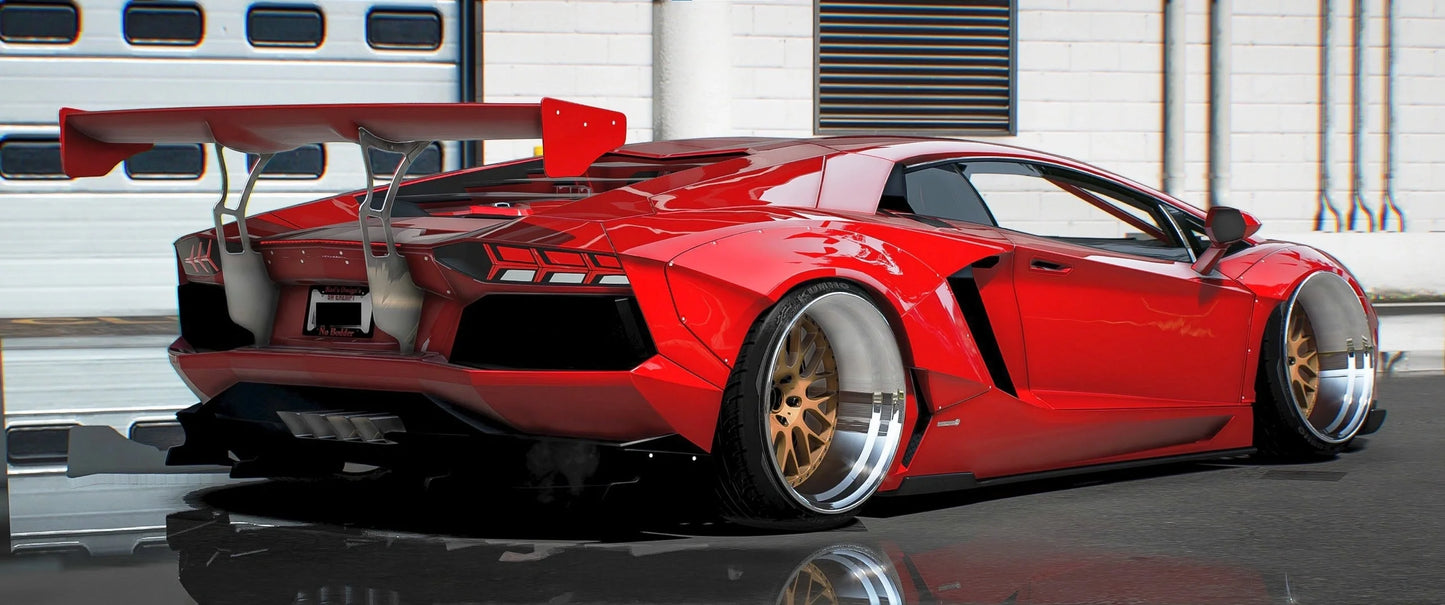 Lamborghini Aventador LibertyWalk | Razer Kobain