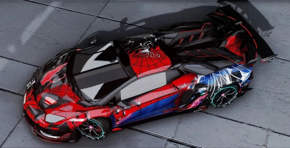 Lamborghini Aventador SVJ Liberty Walk Venom x Spiderman KOZ | Kaisoul
