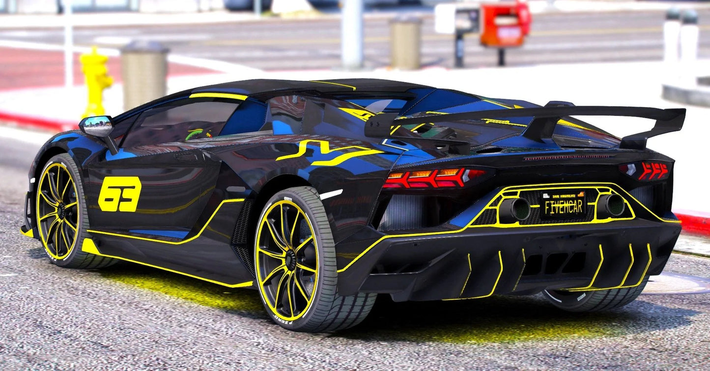 (Debadged) Lamborghini Aventador SVJ Roadster | Rmod Customs