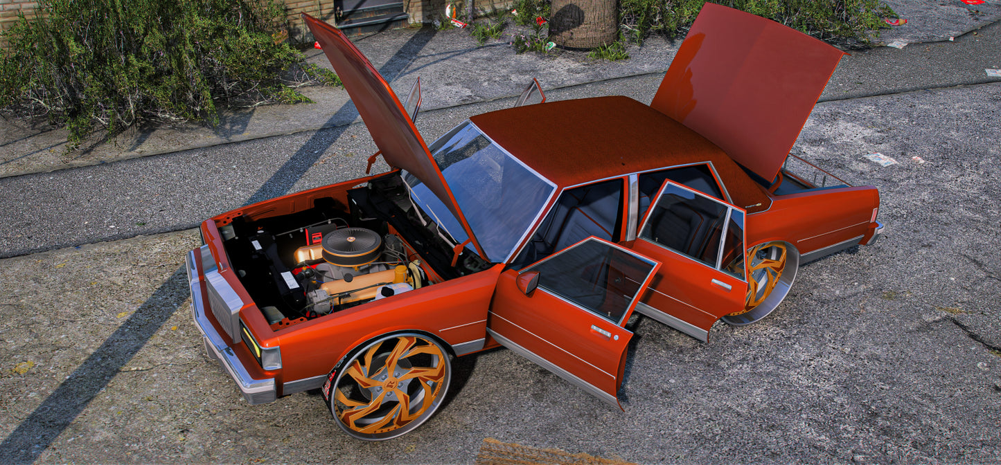 Chevy Caprice Box LSX | Krazy Customs