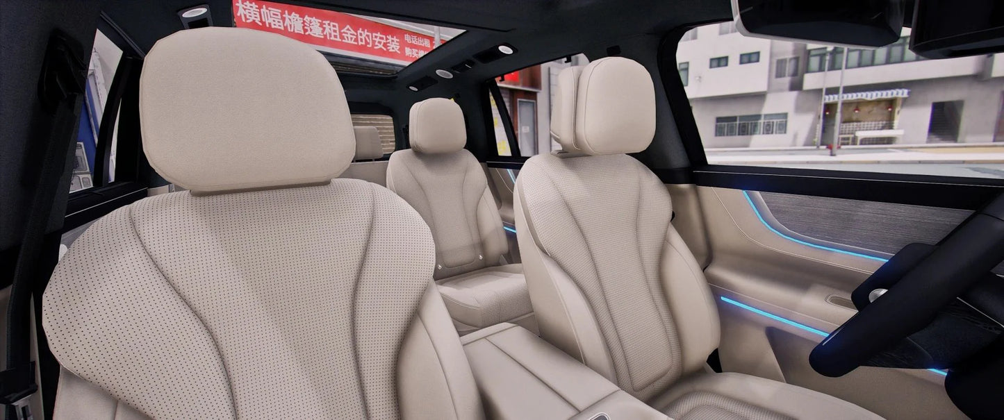 Alto M9 Animated Seats 2024 (Animated Front And Rear Passenger Seat) | Zichen