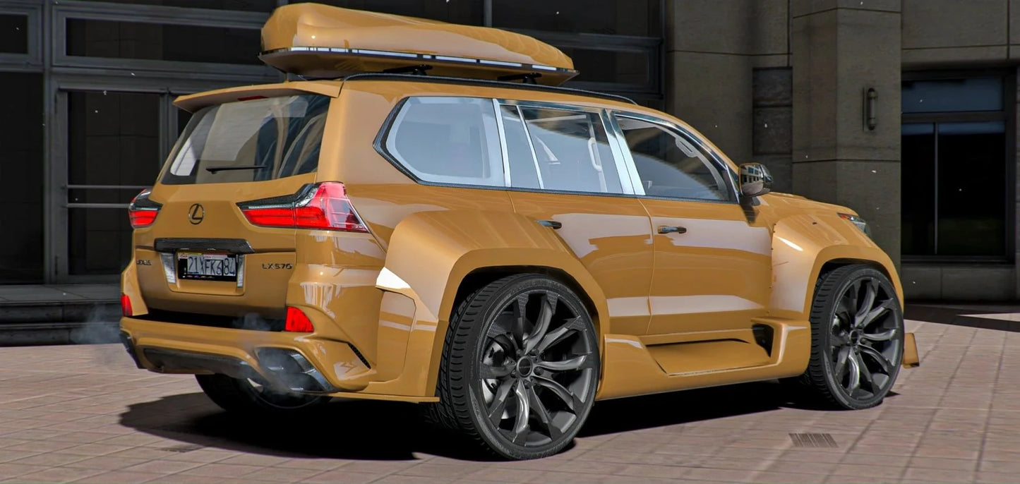 Lexus Lx570 Khann WideBody | Hamada Drift