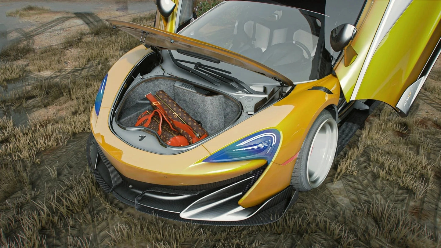 McLaren 600LT Widebody With LV Bag | Pilow Design