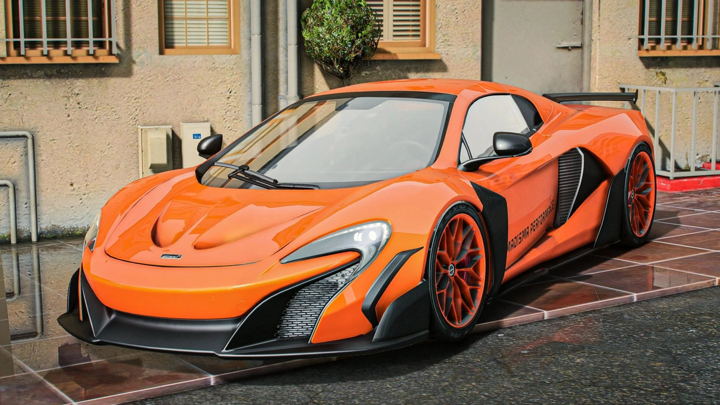 McLaren 675LT Spider FAB Design | Nejcs Garage