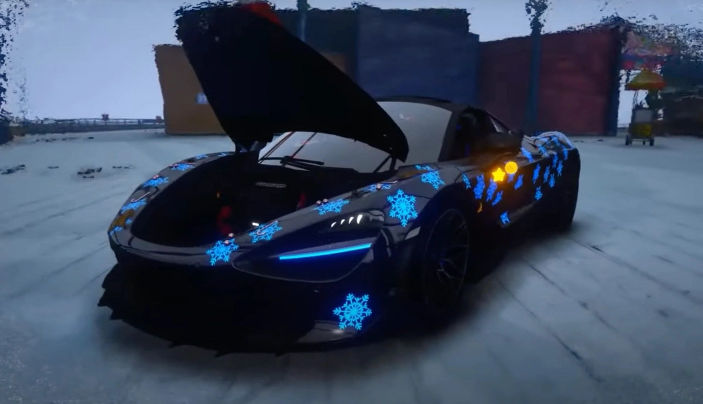 McLaren 720s Santa Christmas Special Edition