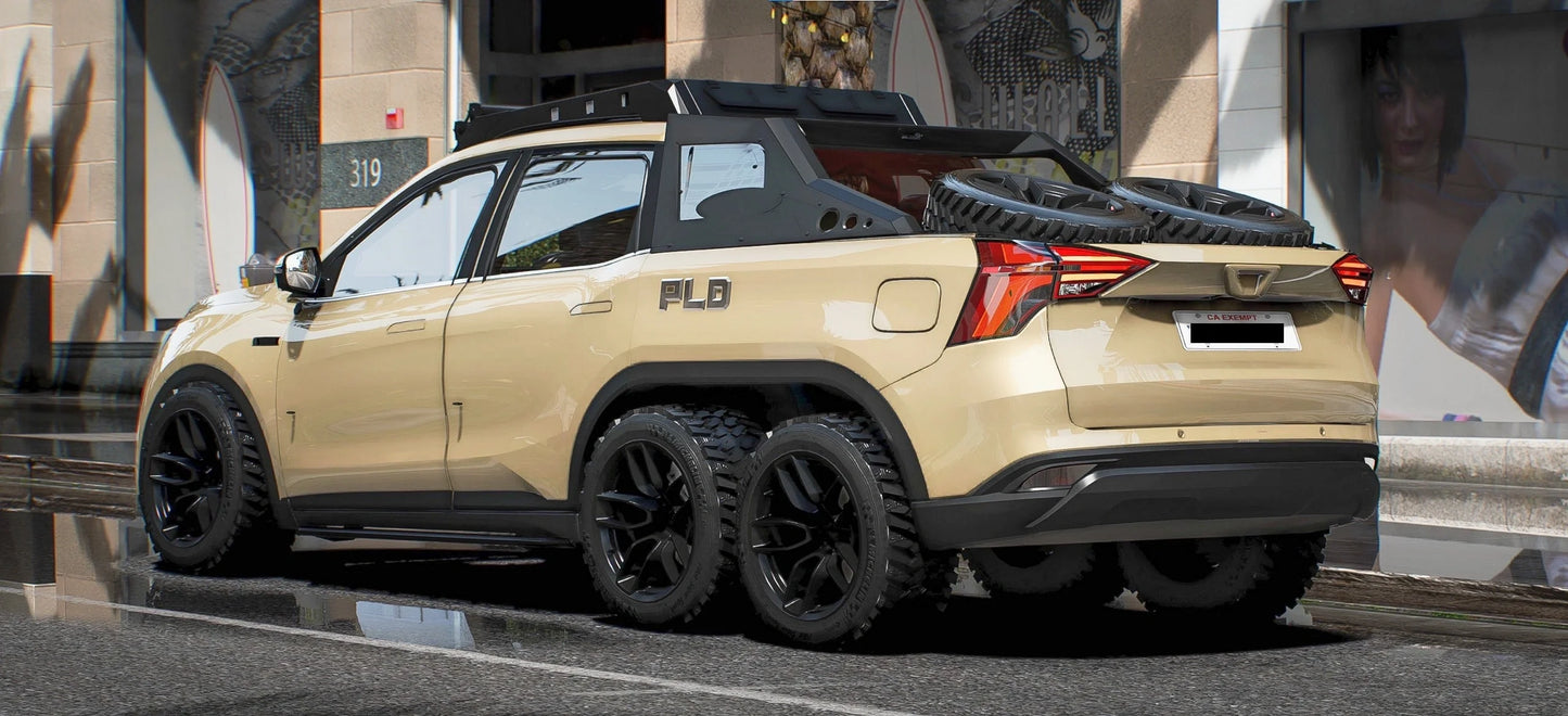 Mahindra XUV 700 6x6 | WoKz