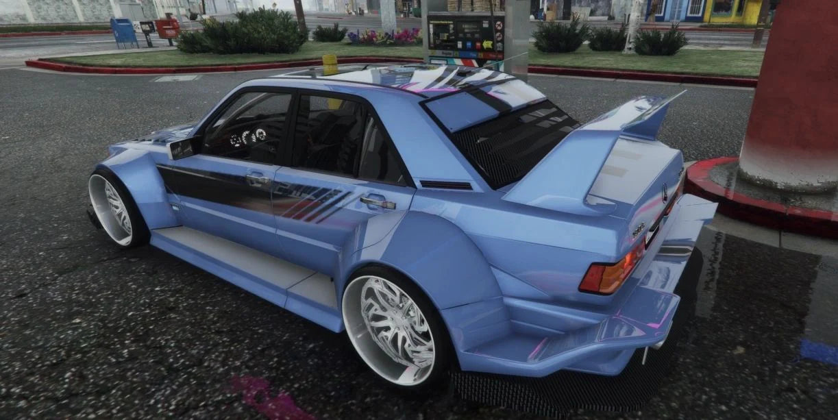 Mercedes 190E Widebody Custom | DR Customs