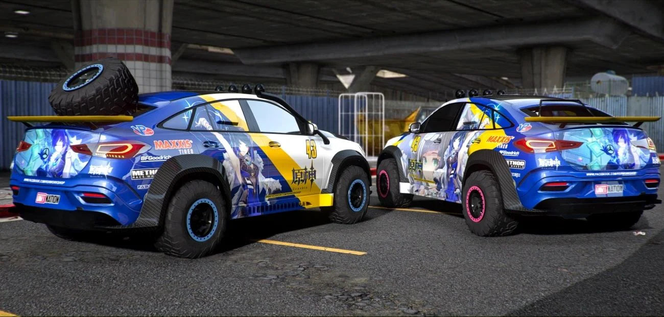Mercedes 4x4 GLE (2 Liveries) | Adan