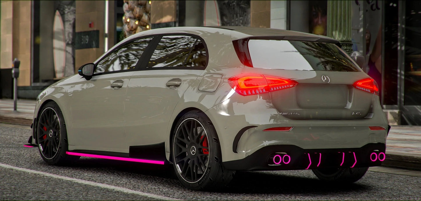 Mercedes A45 x SS Concept | Sakura Services