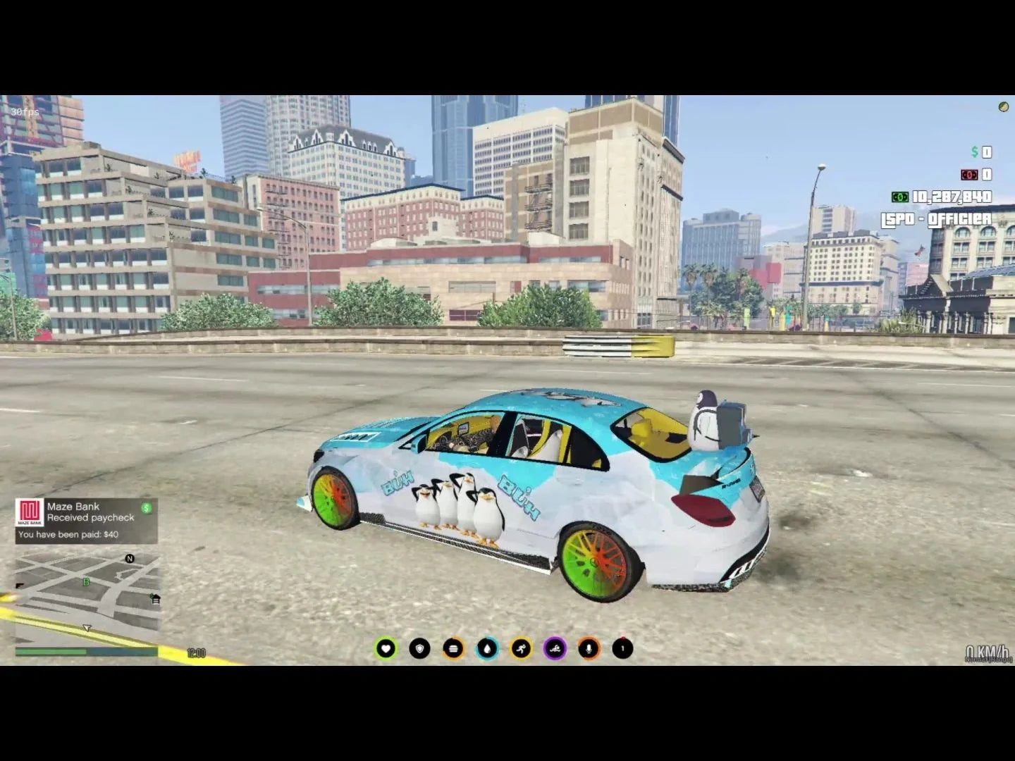 Mercedes-AMG C63 PENGUINS OF MADAGASCAR