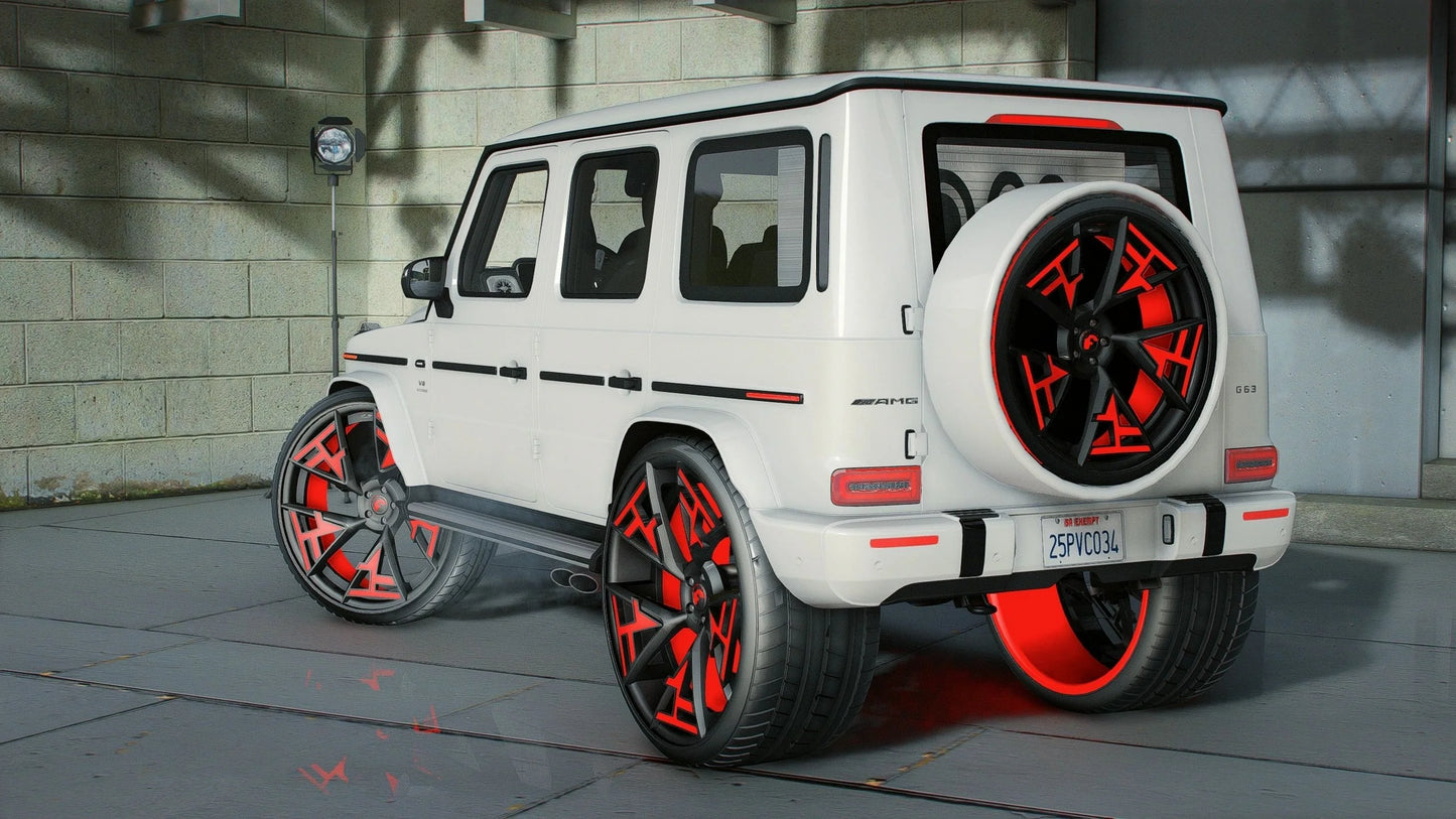 Mercedes AMG G63 on Forgiatos | Dabs