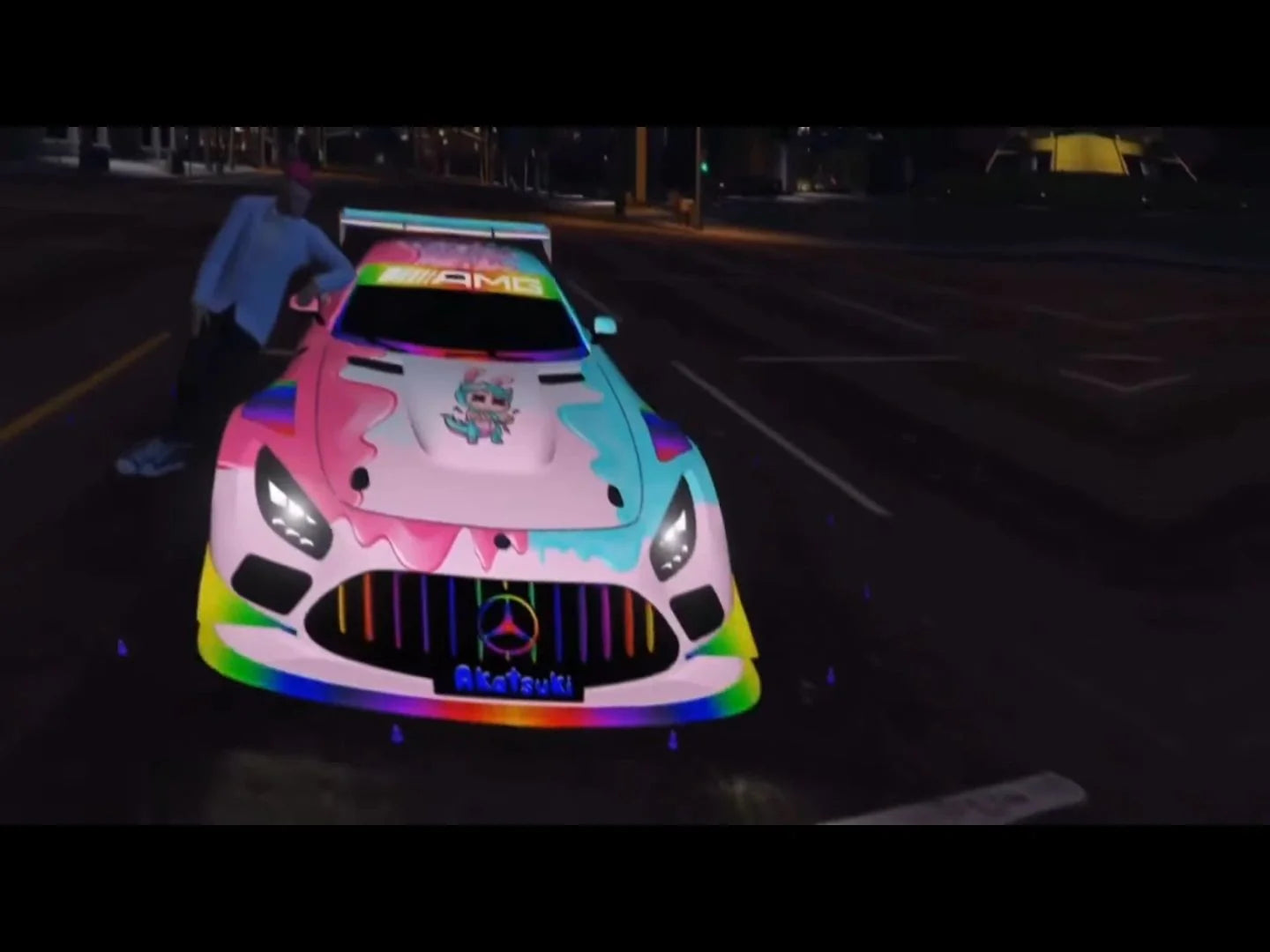 Mercedes-AMG GT 3D Animated Livery