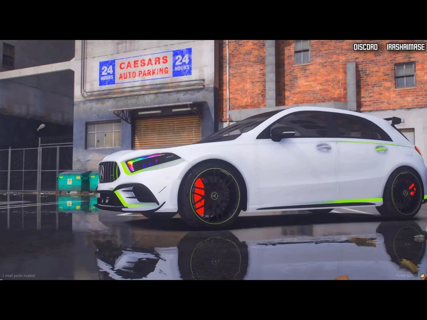 MERCEDES BENZ A45 Animated Lights