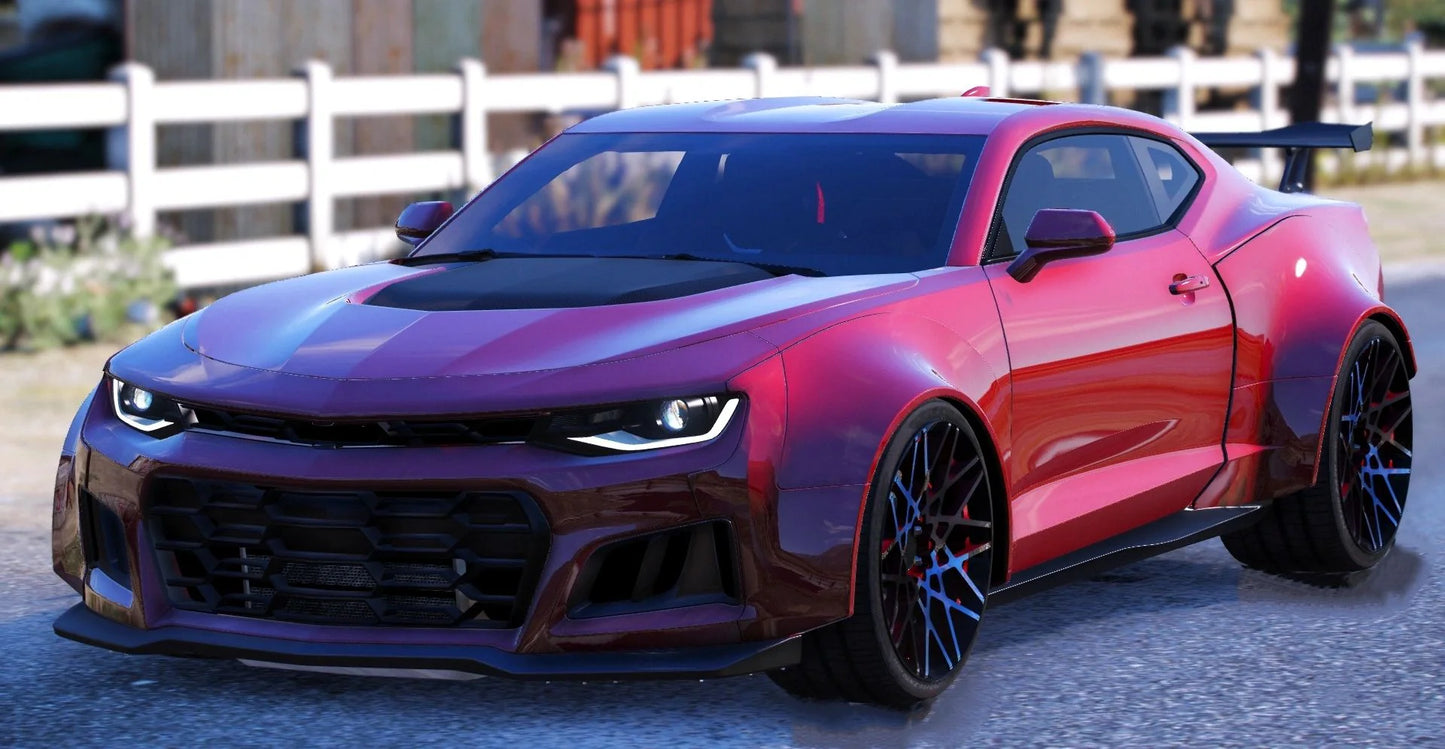 (Debadged) Chevrolet Camaro ZL1 | Rmod Customs