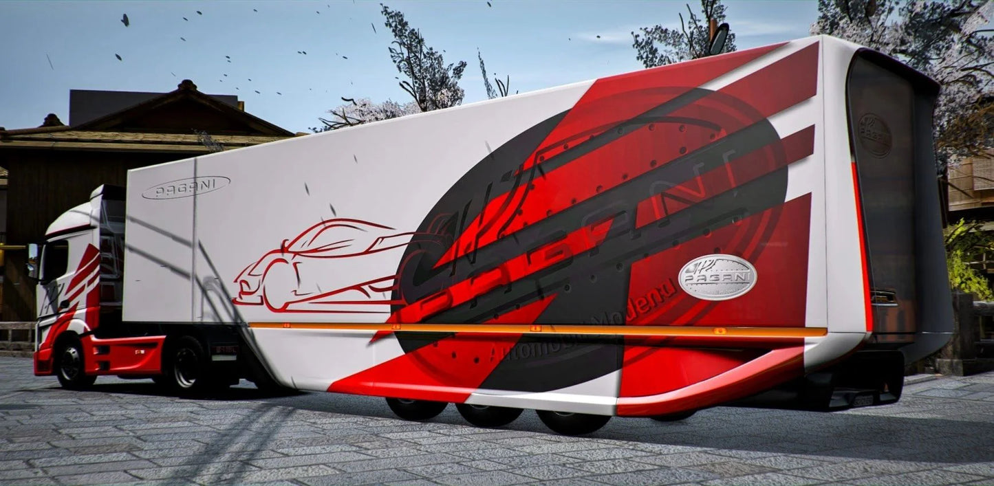 Mercedes-Benz Actros 2020 + Trailer | Trucking Mods