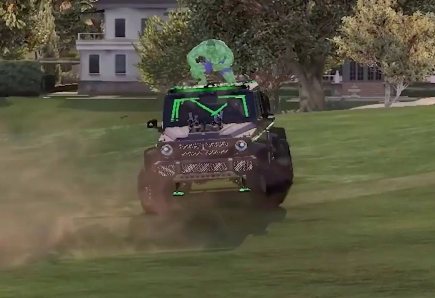 Mercedes Benz G63 Hulk Animated | DRG