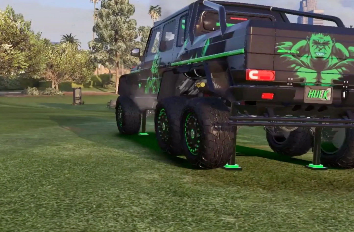 Mercedes Benz G63 Hulk Animated | DRG