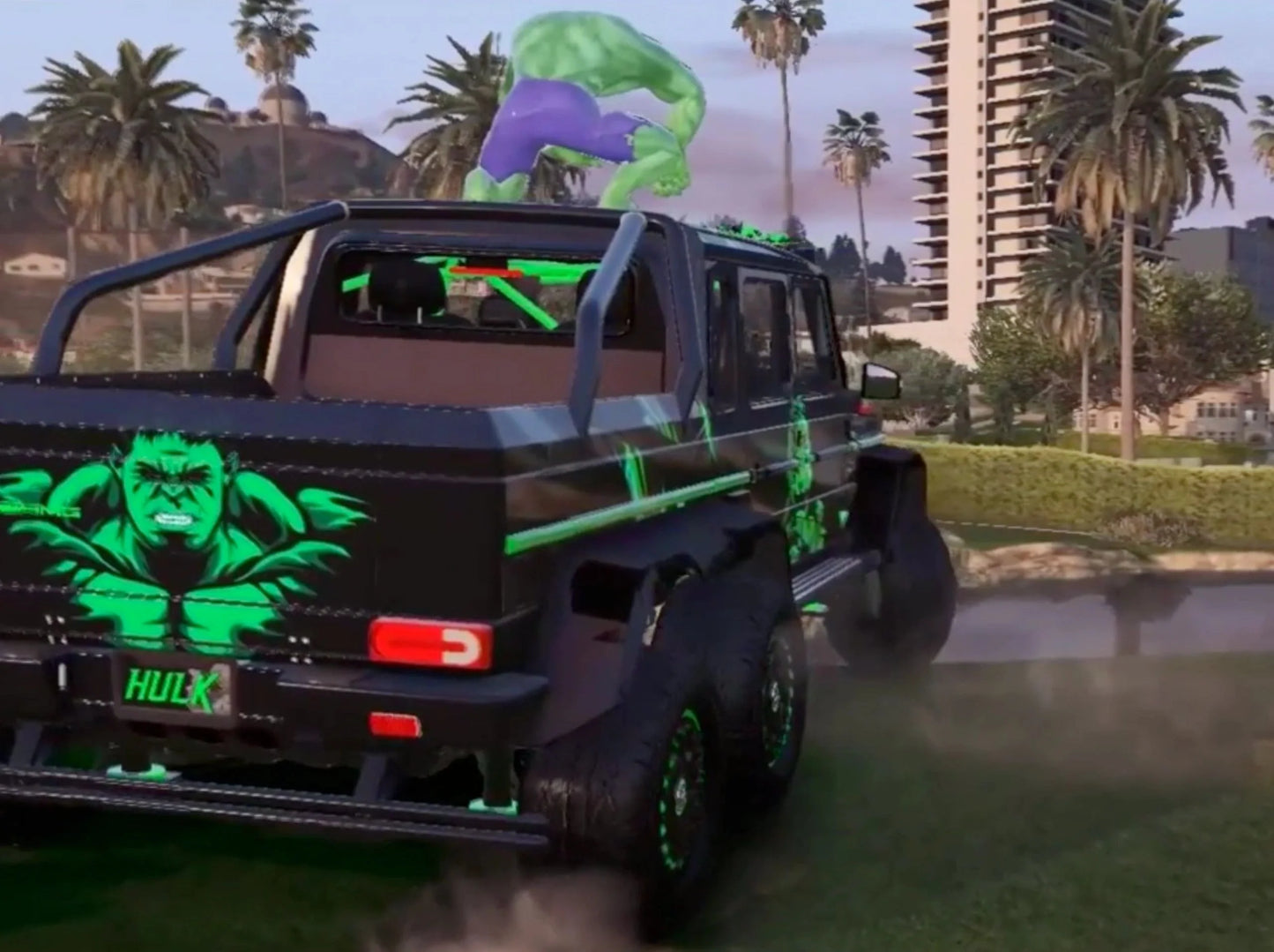 Mercedes Benz G63 Hulk Animated | DRG