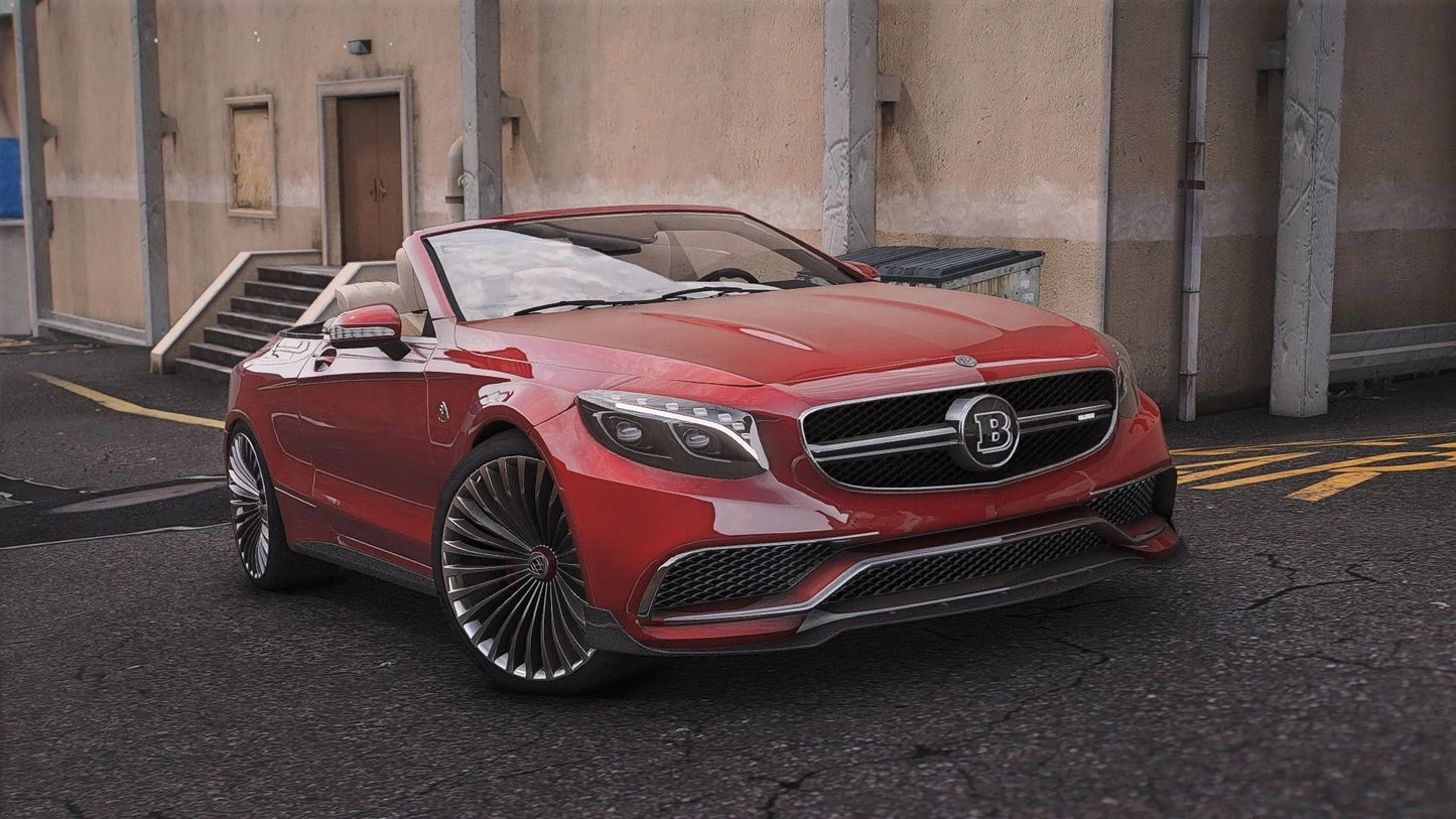 Mercedes Benz Maybach S650 Cabriolet Brabus | D-ICY Customs
