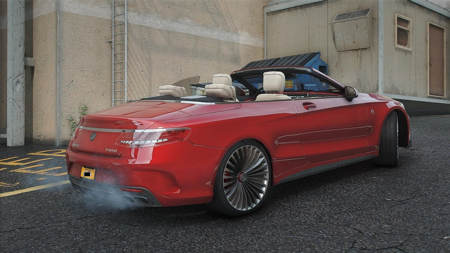 Mercedes Benz Maybach S650 Cabriolet Brabus | D-ICY Customs