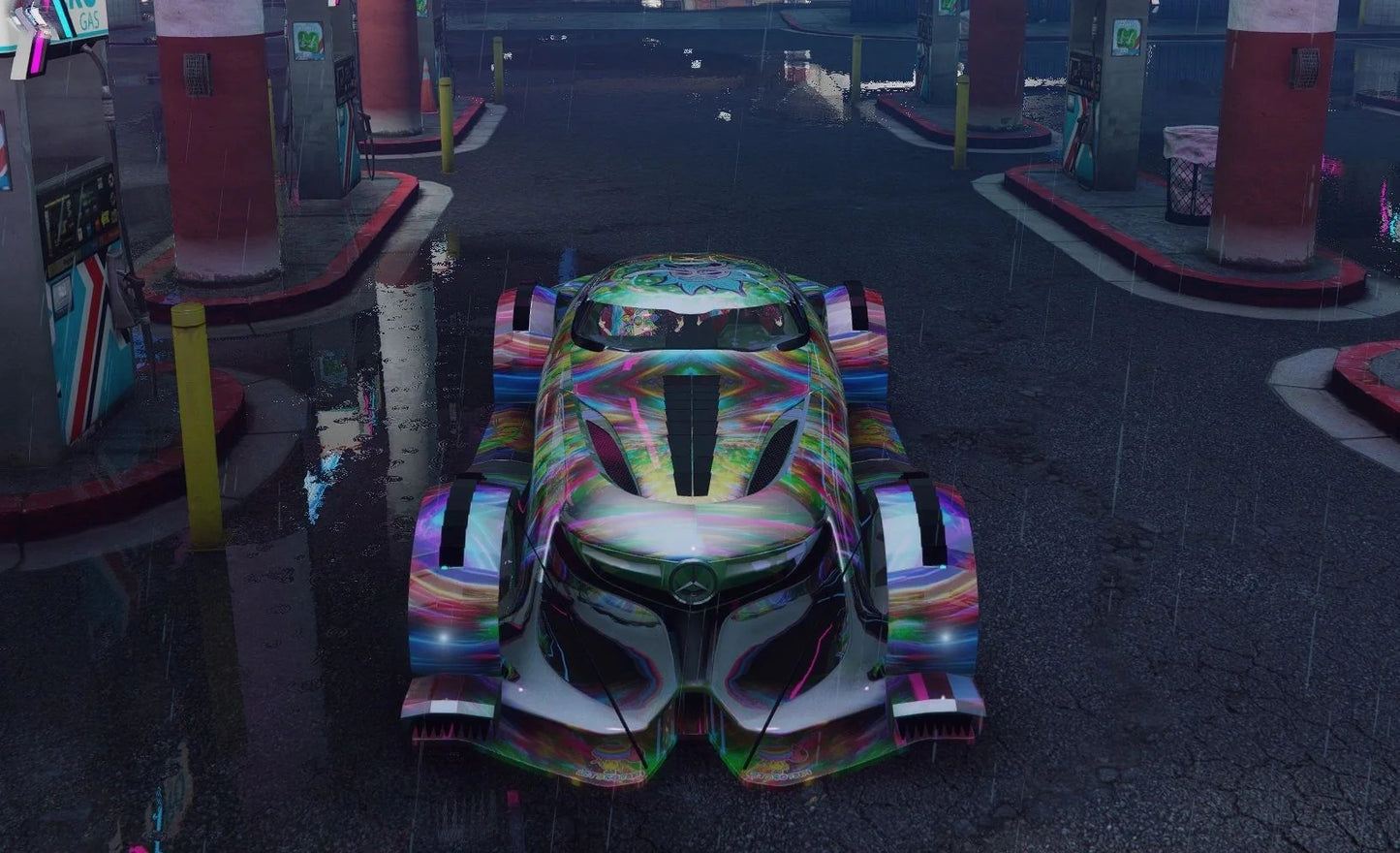 Mercedes-Benz Silver Arrow Concept Rick and Morty | Dr Custom