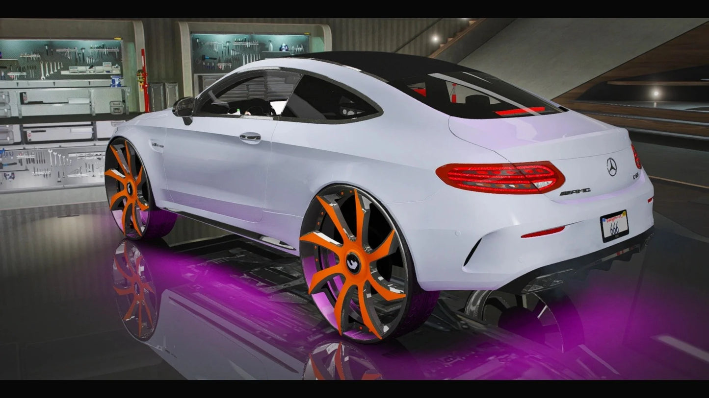 Mercedes C63S On Forgiatos | PNUT Customs