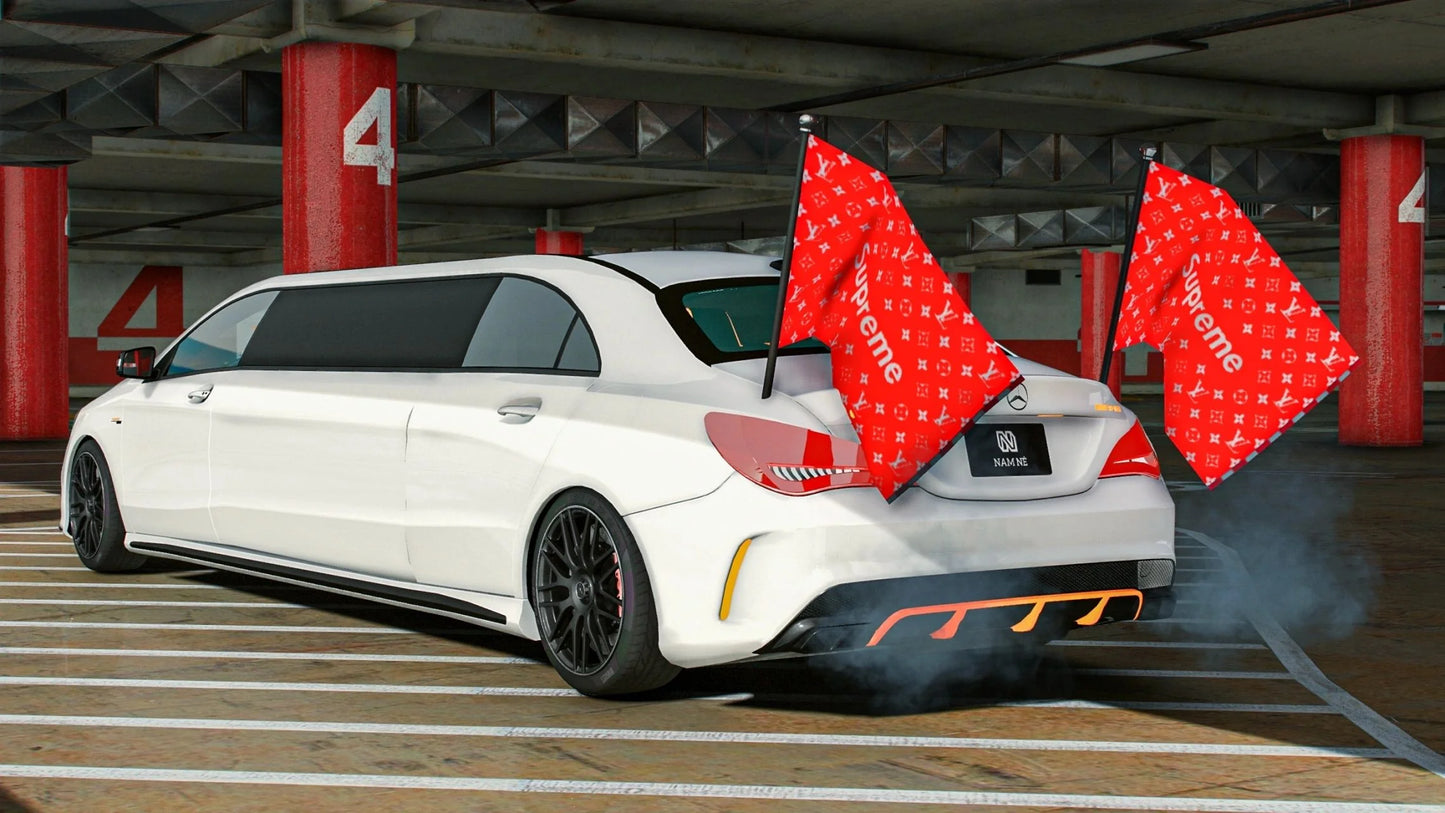Mercedes CLA Limo 6 Seater | Rodriques
