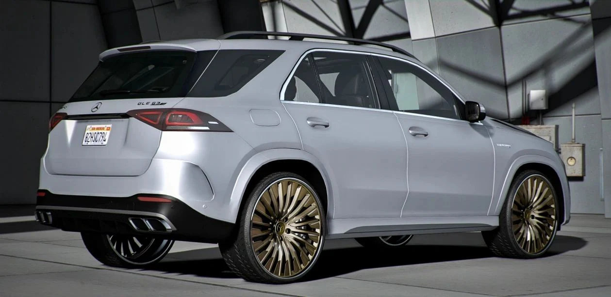 Mercedes GLE63 on 24s With Mansory Interior (Animated Sunroof) | GZ Customs