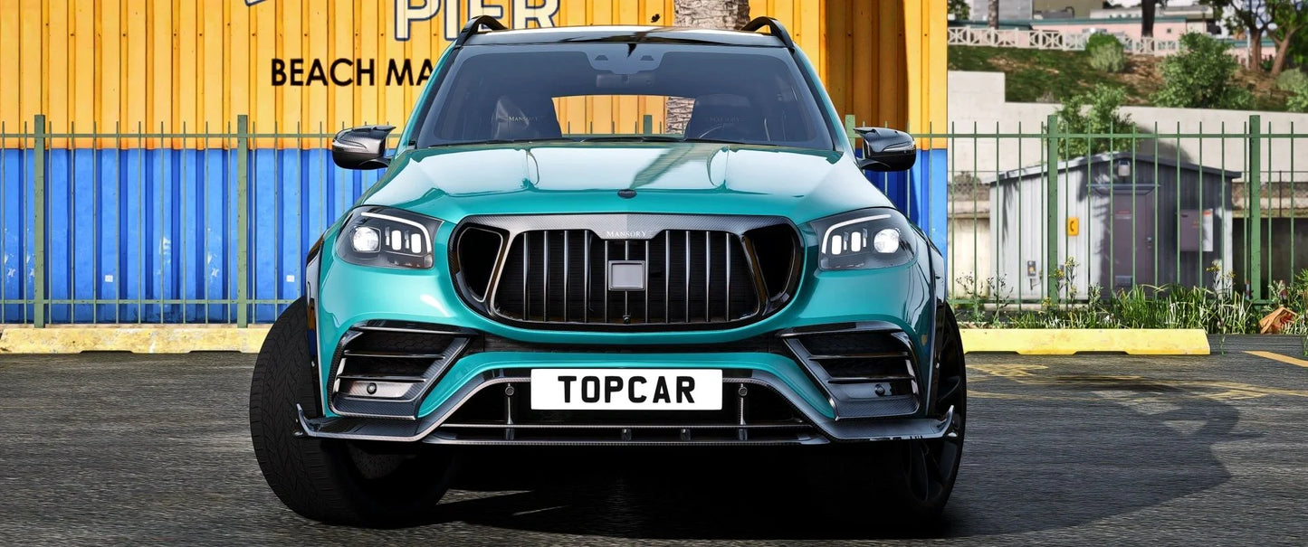 Mercedes GLS63 Mansory | Topcar Design