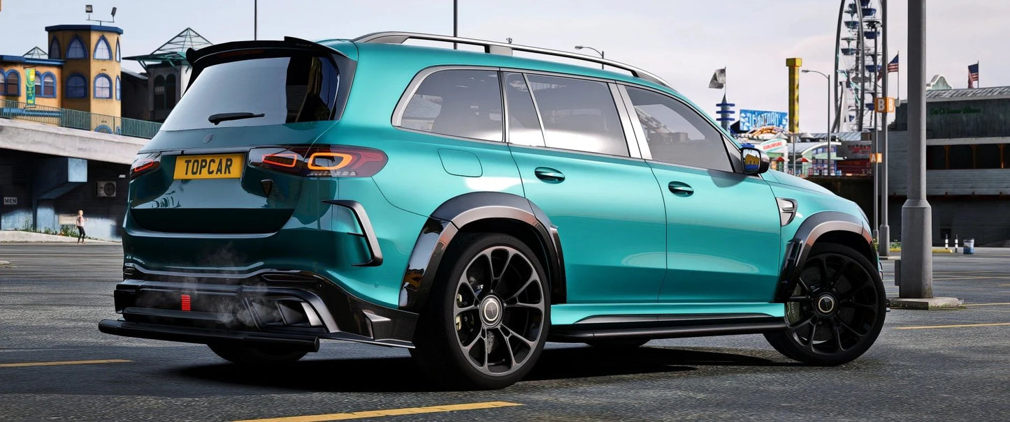Mercedes GLS63 Mansory | Topcar Design