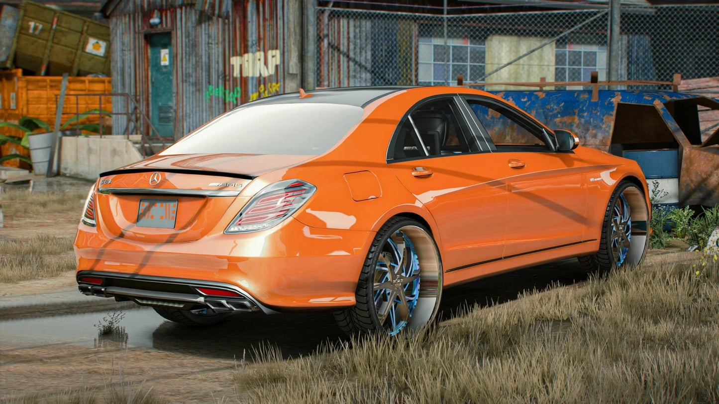 Mercedes S63 AMG 2014 Donk | Heat