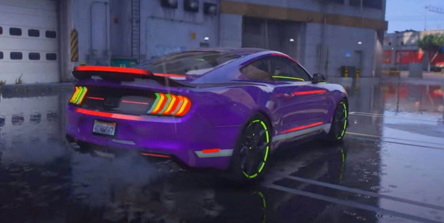Mustang MACH 1 Animated Lights | DR Customs