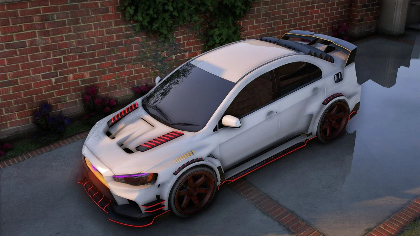 Mitsubishi Evo X RK Edition x Hycade | Xian Customs