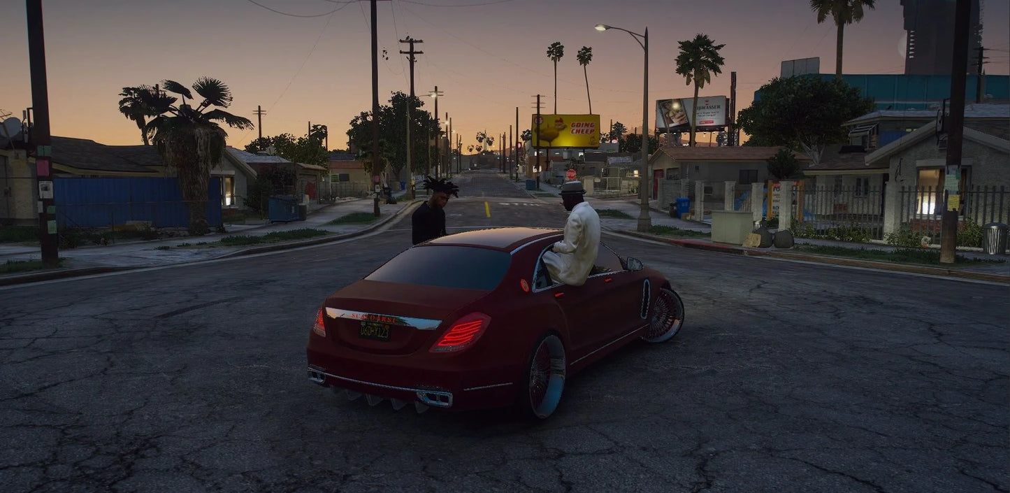 Maybach Emperor Forgiato With AK-47 LV Bag And Cocaine Bricks 6 Seater Slider | A1 Customs