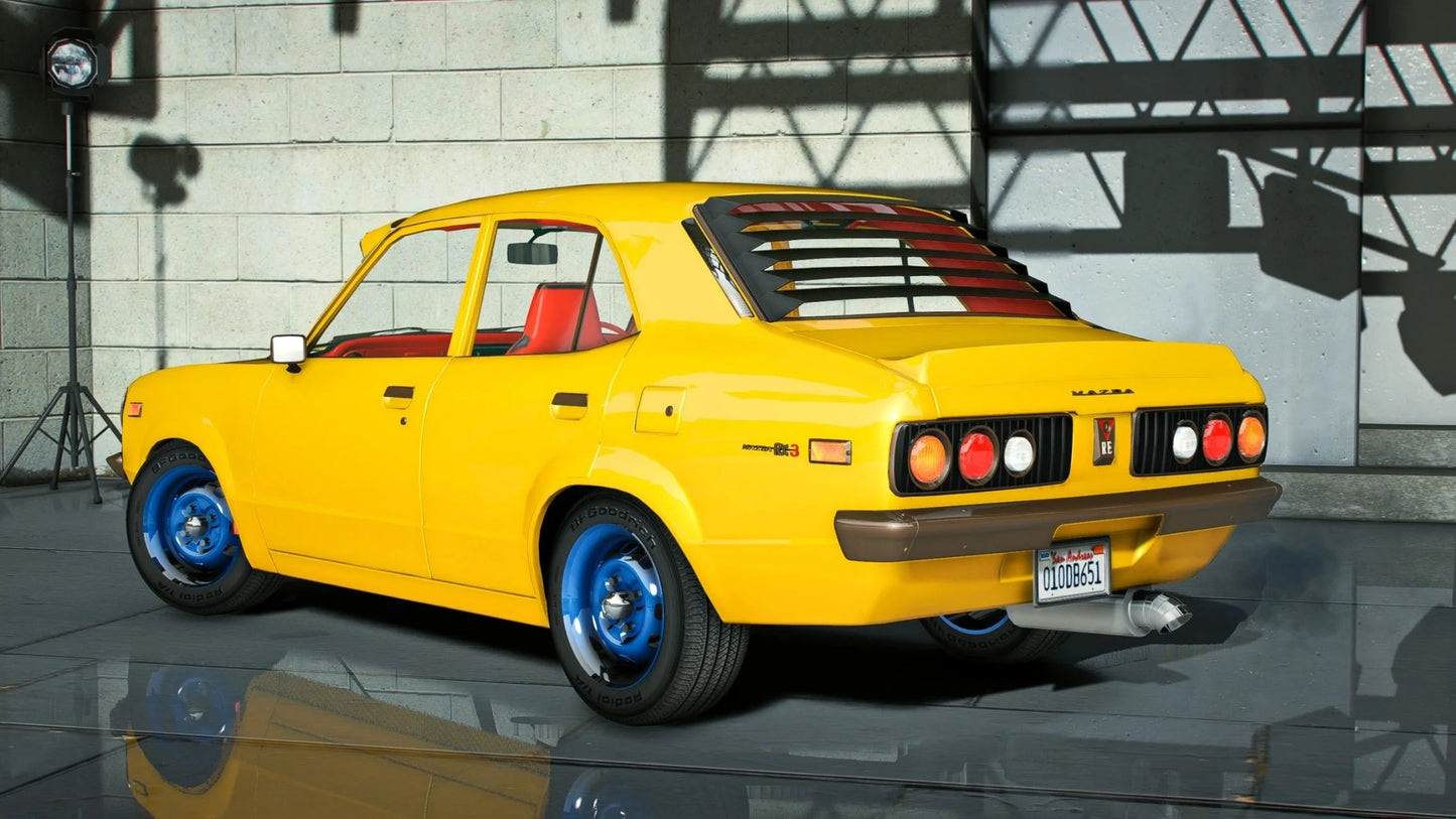 Mazda RX3 Flying | Hashi