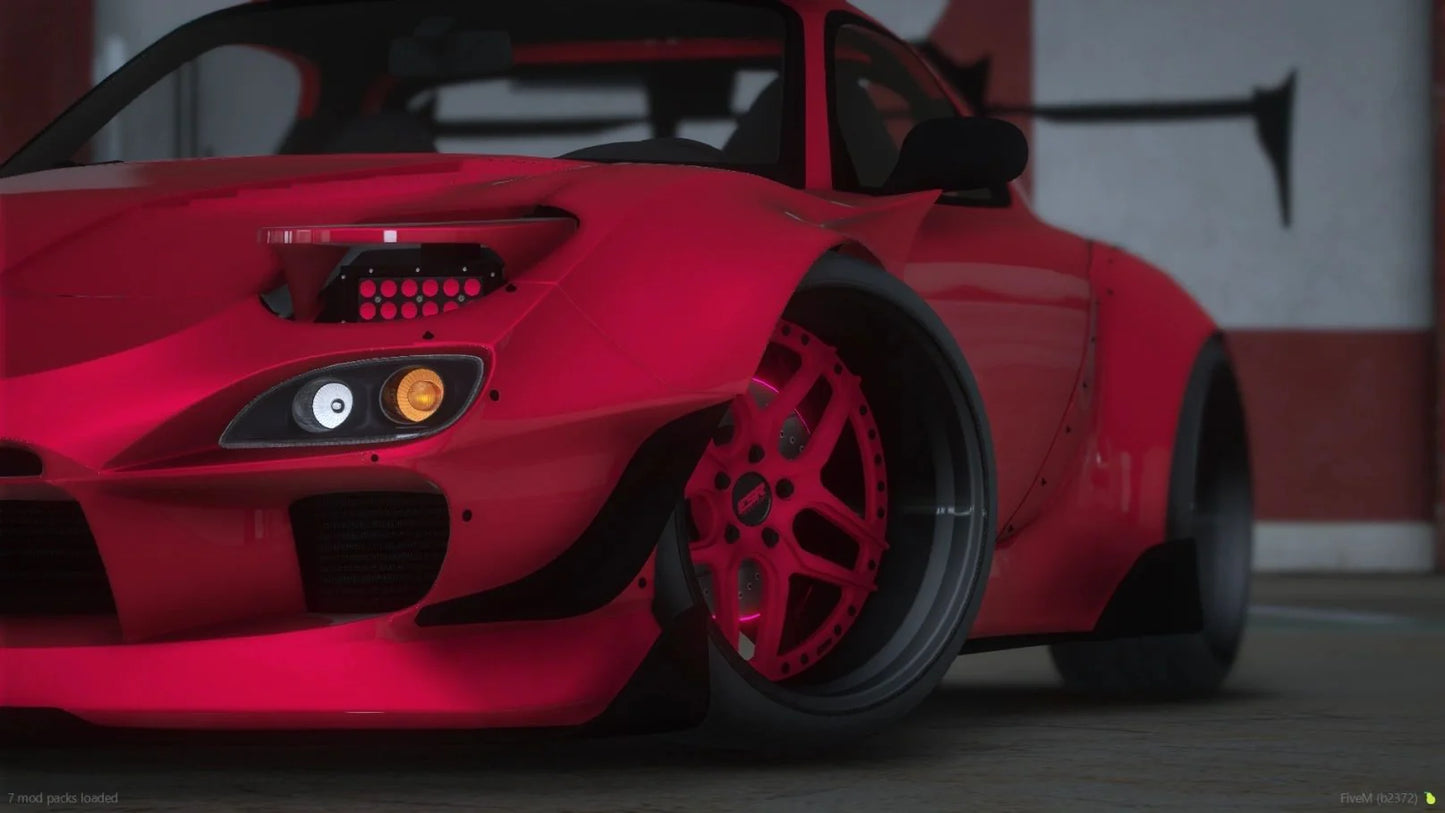 Mazda Rx7 Widebody LED Glow Edition | Tora
