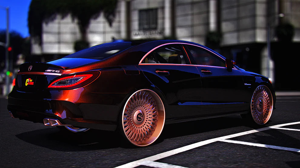 Mercedes Benz CLS 63 Benz on Savini's | PNUT Customs