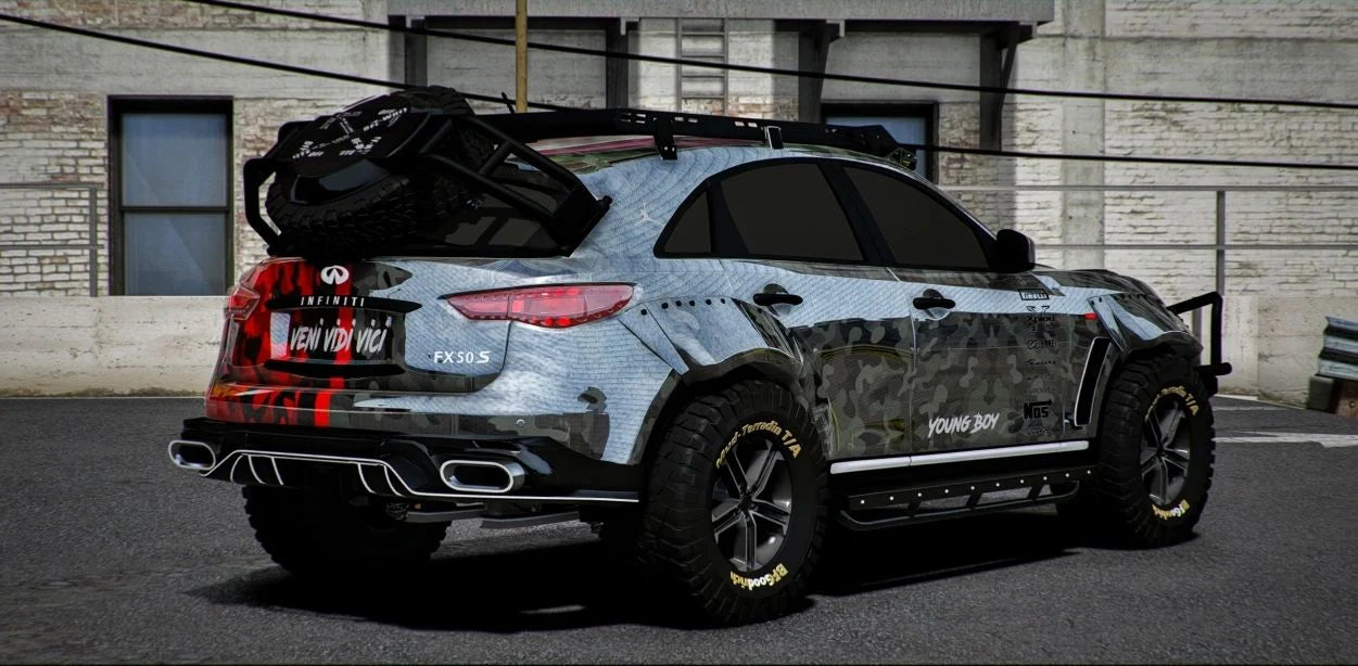 Infiniti FX50s Offroad (2 Liveries) | Sawz Ink