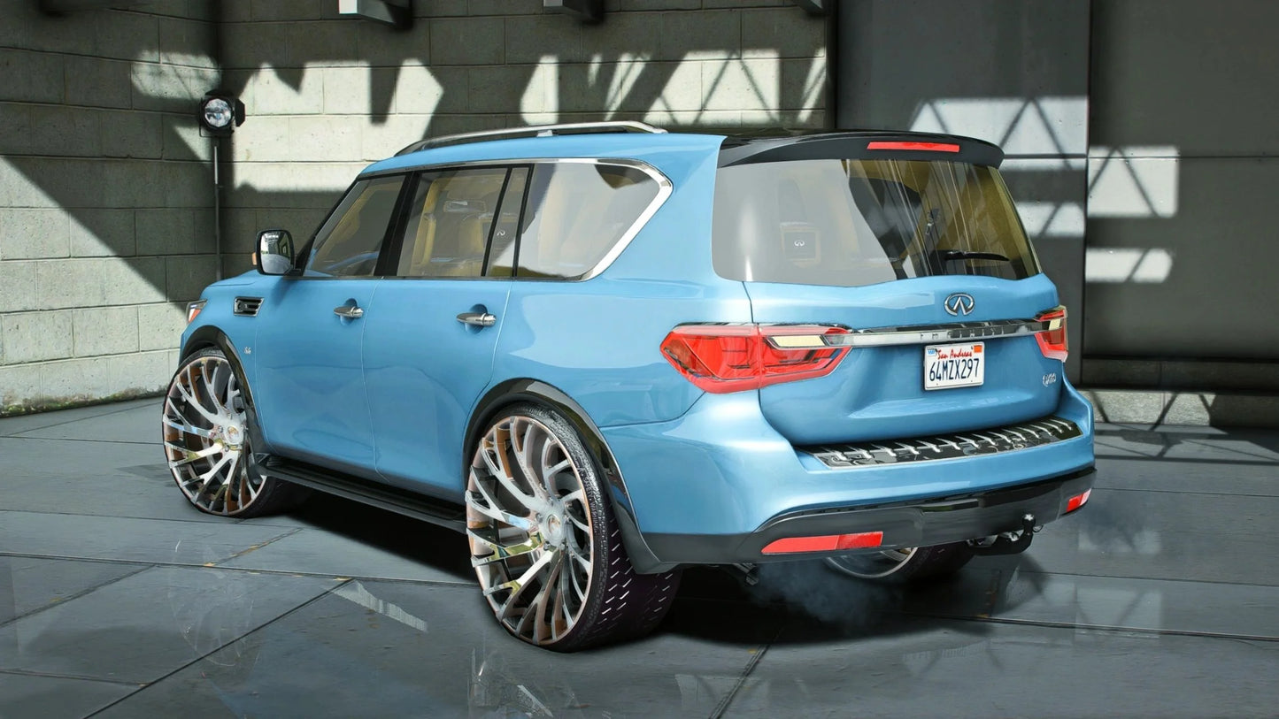 Infiniti QX80 Donk | Heat