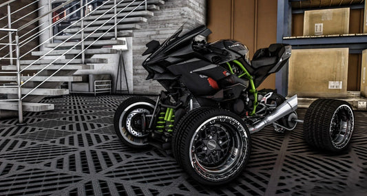Kawasaki Ninja H2 Quad | Underground Customs