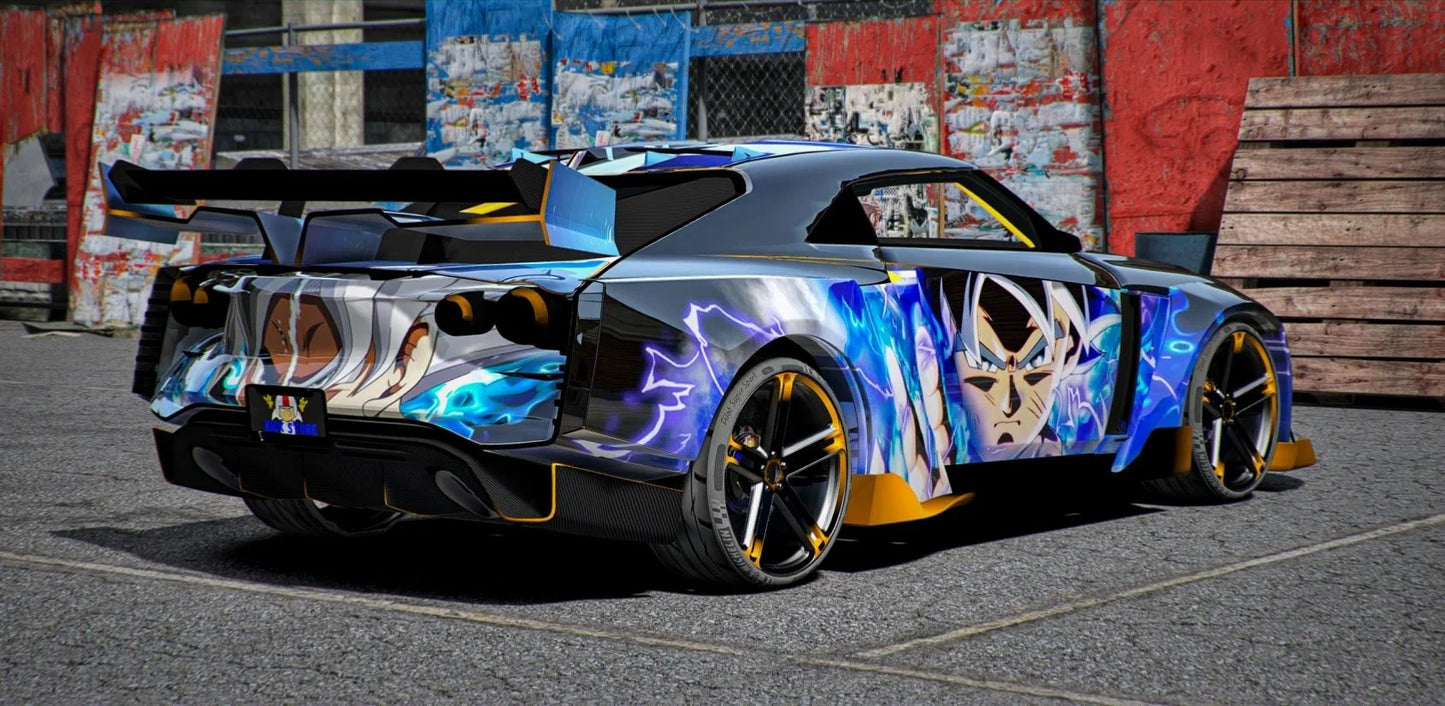 Nissan GTR-50 GOKU DRAGON Ball Super Edition | Kick Store