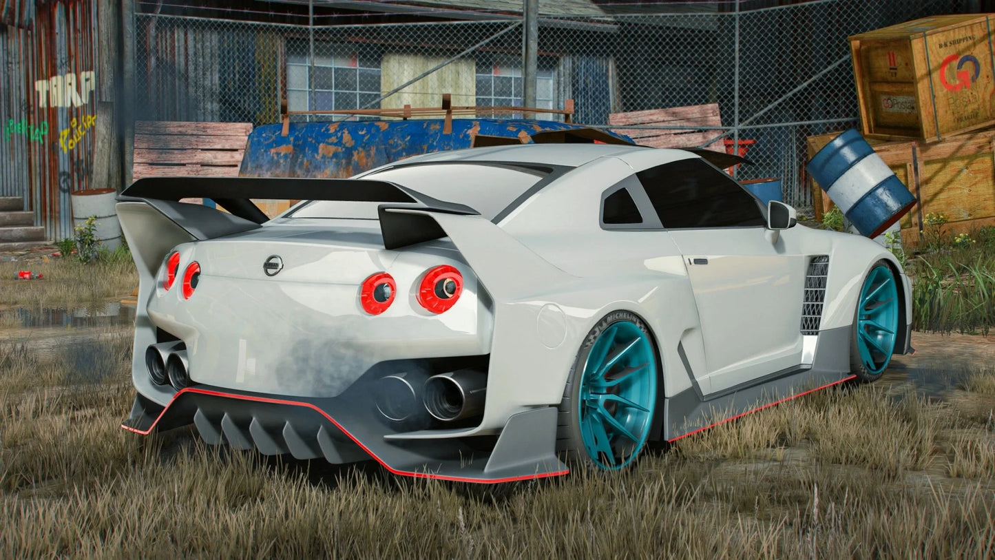 Nissan GTR BODYKIT Animated | YASHEX