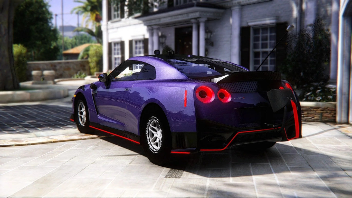 Nissan GTR R35 Nismo Turbo Charged Drag Customs | Monkey Customs