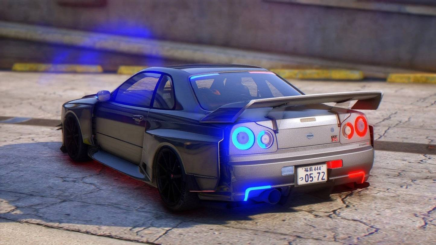 Nissan R34 Skyline LEO (PD Unmarked) | Zen Modifications