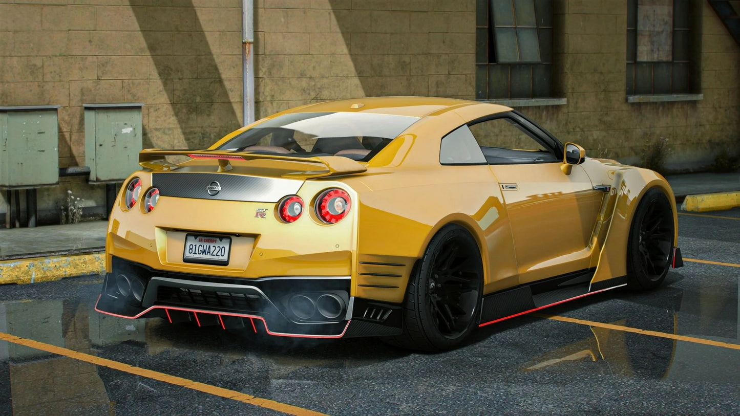 Nissan R35 Equalizer (Animated Lights) | Itzahmad_2002