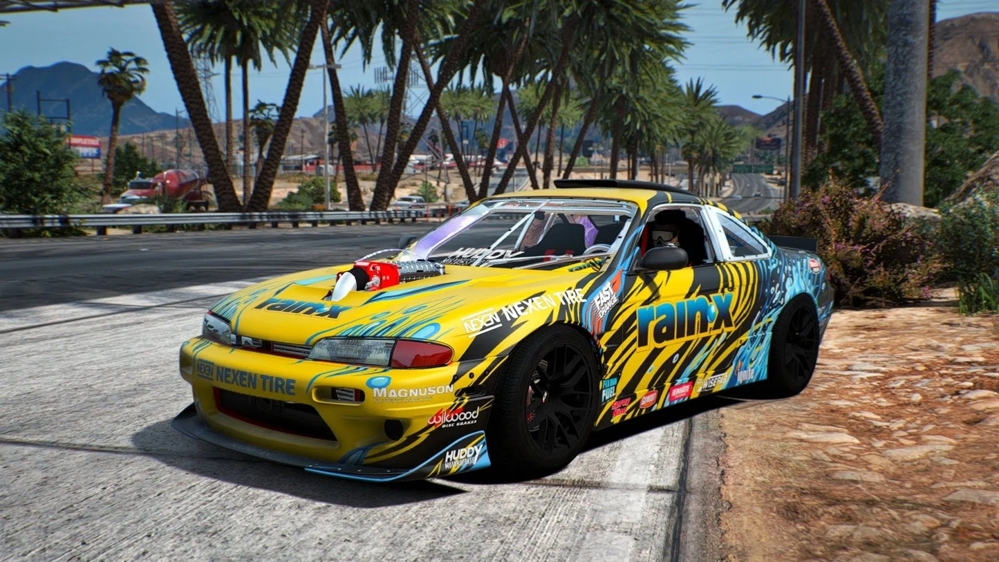 Nissan S14 RainX FD Car | Razer Kobain