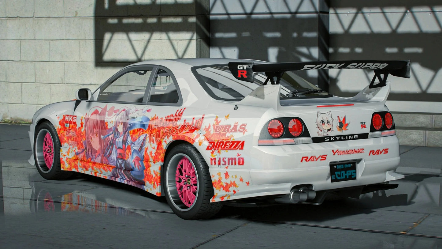 Nissan Skyline GT-R R33 (Many Tuning) (2 Livery) | Pitagora