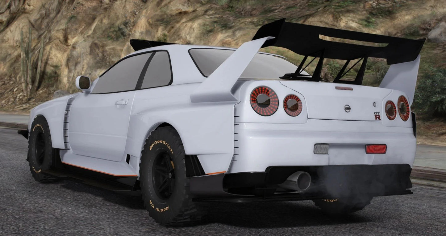 Nissan Skyline R34 Hycade Raid | Ryan Customs