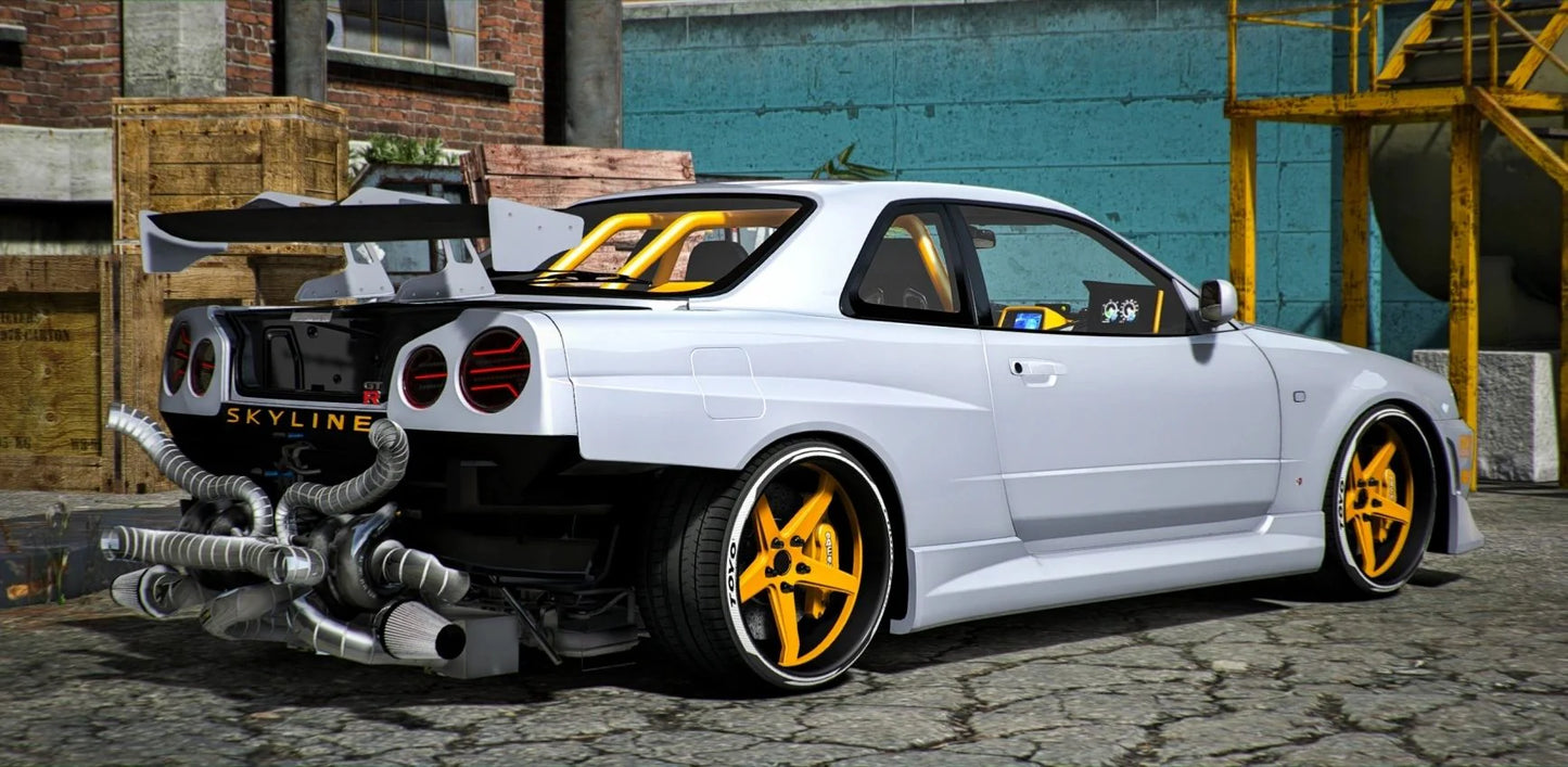 Nissan Skyline R34 Twinturbo | Twin Builds