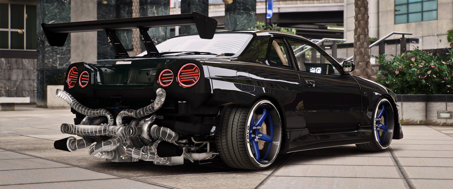 Nissan Skyline R34 Twin Turbo | MKL V.I.S.K